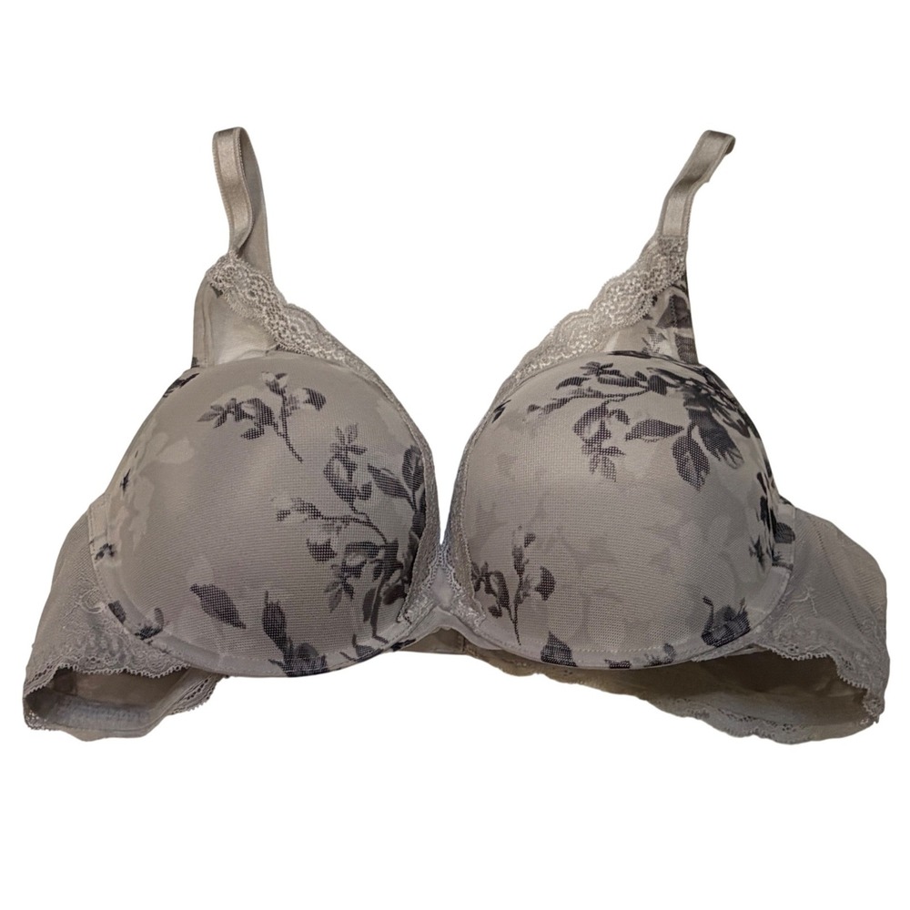 Torrid Curve Bra Floral Print Lightly Padded Underwire Bra Plus‎ Size 42C